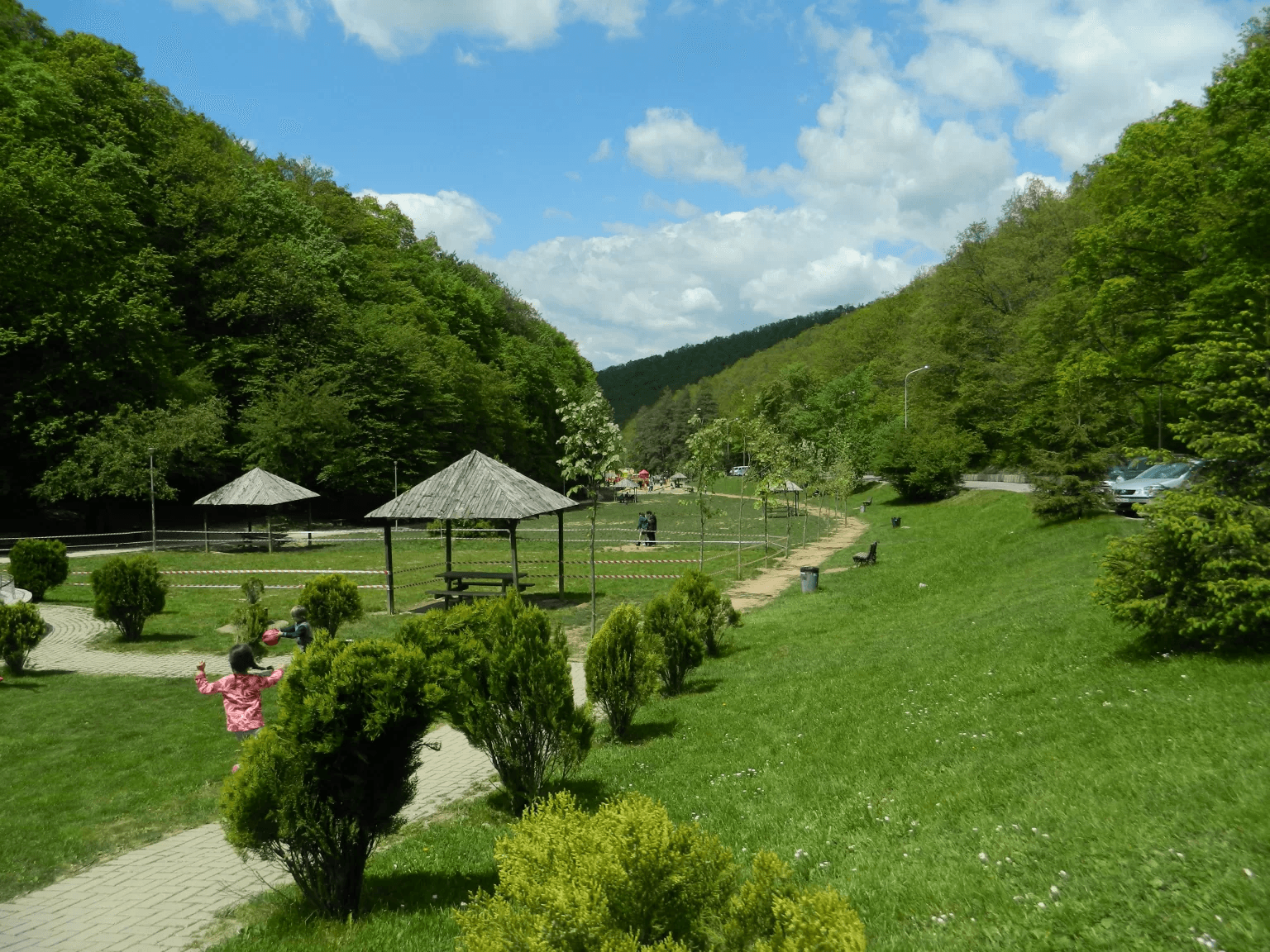Germia Park in Pristina