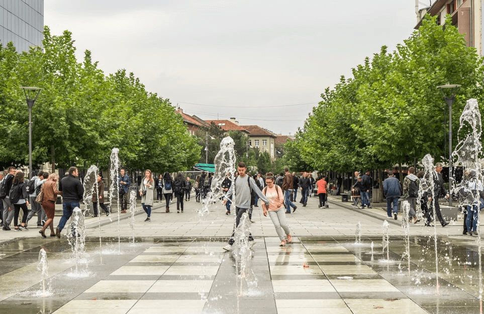 Sheshi i Prishtinës, the main city square
